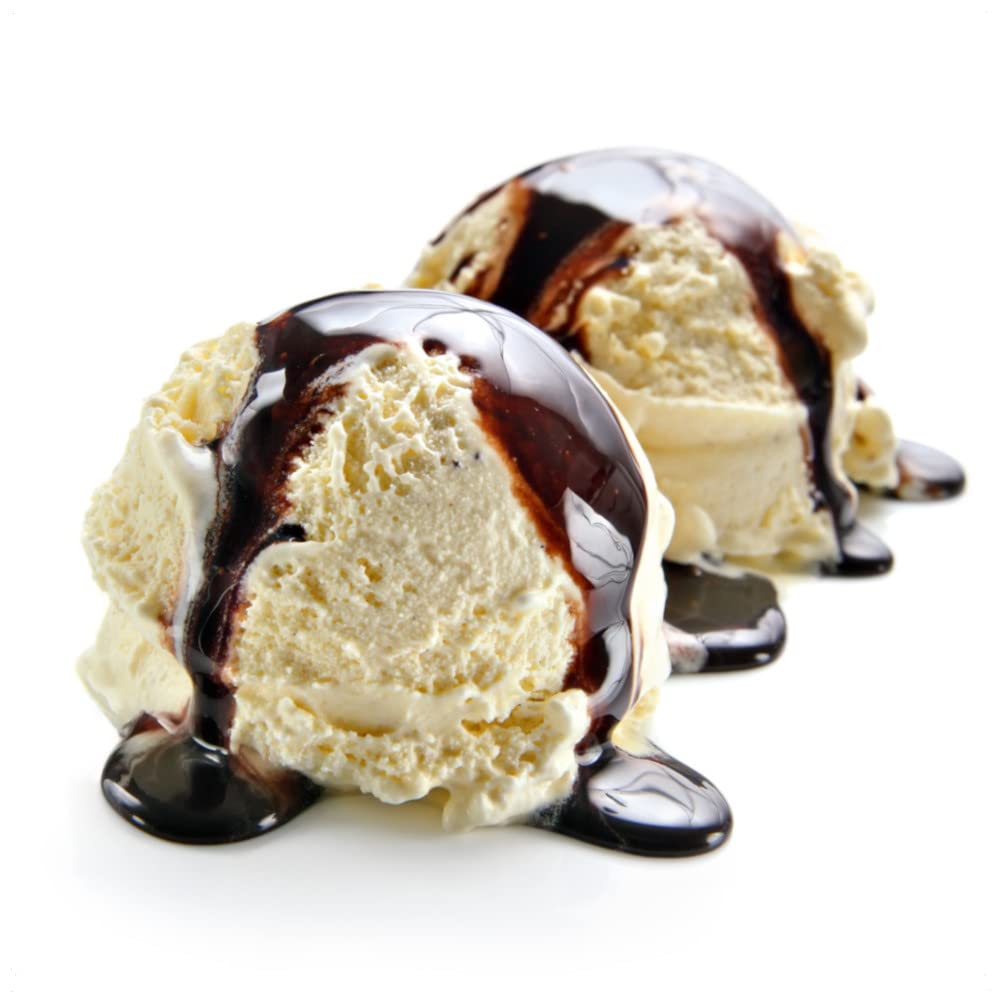 Sephra - Salsa da dessert al cioccolato fondente da 1 kg – Comoda bottiglia Squeezy – Sciroppi per gelati, cialde, pancake, crepe, frullati, frullati, frappes o immersione (cioccolato scuro)