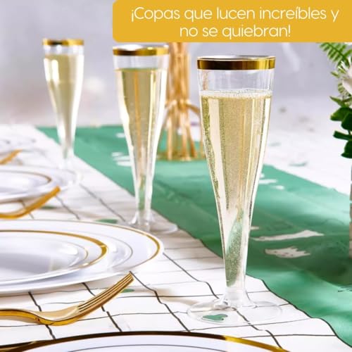 Copas de plástico parisina 2 Imagen adicional