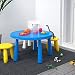 Ikea Mammut 903.651.80 - Mesa infantil para interiores y exteriores, color azul