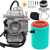 YFM250 Carburetor For Yamaha Bear Tracker 250 YFM250 YFM250X YFM250XH YFM250B 2WD ATV 1999 2000 2001 2002 2003 2004 （with 1P0E44500000 Air Filter+Intake Manifold)