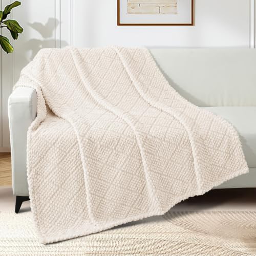 Miniatura 3 de Whale Flotilla Manta Suave De Sofá, Mantas Para Cama, Cálida Y Mullida Para Cualquier Temporada, 130 X 150 Cm, Blanco