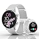Smartwatch Damen, 1.39 Bluetooth-Anrufe Fitness Tracker, IP68 Wasserdicht, Herzfrequenz/Schlaf/SpO2/Blutdruck Monitor, 123+ Sportmodi, Menstruationszyklus Sportuhren, Smart Watch für iOS Android