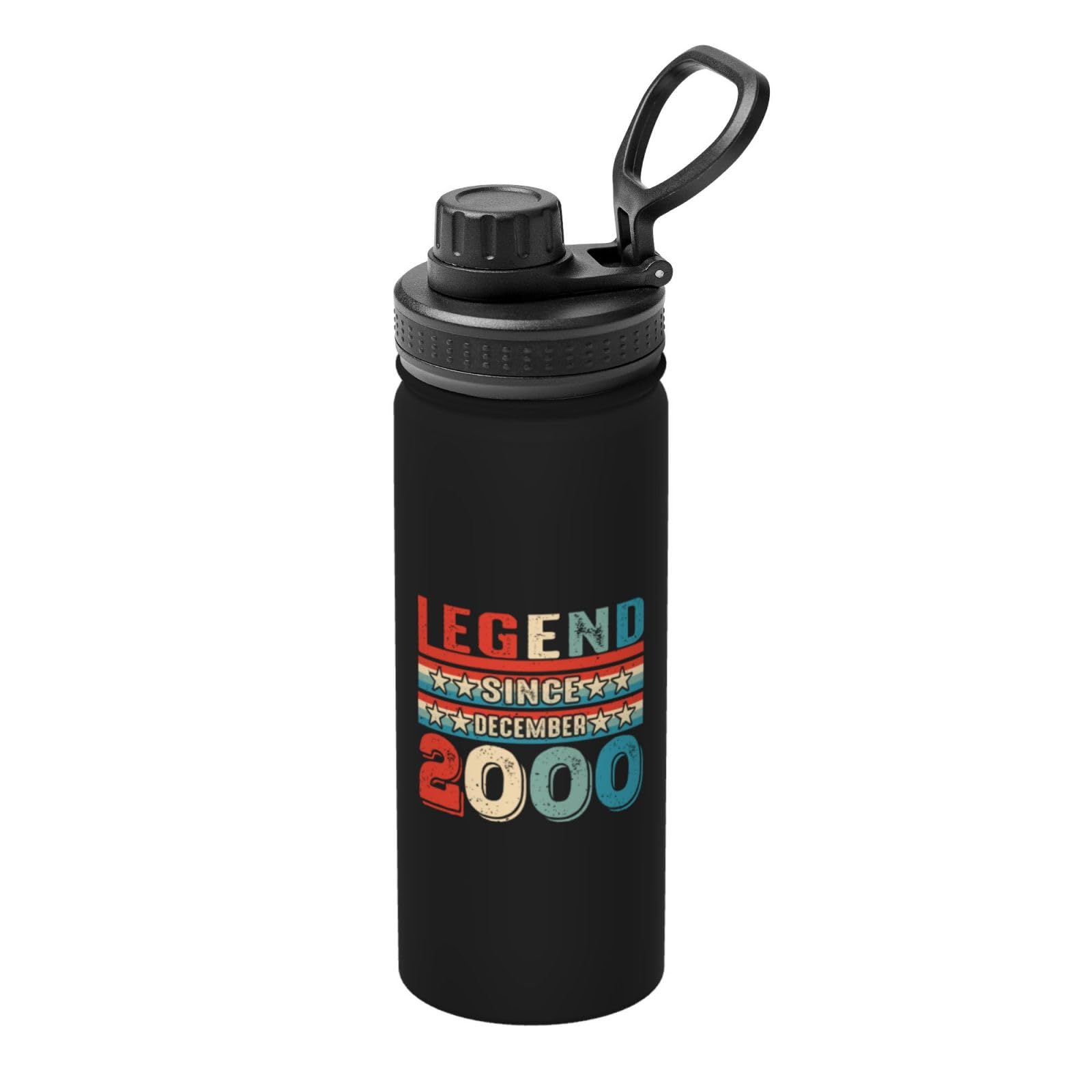 Amazon.com: ZKLCRYTR Legend Since December 2000 Water Bottle 18OZ