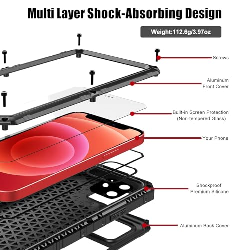 Coque iPhone 12 Mini étanche Beeasy anti-choc : finis les écrans brisés - 4