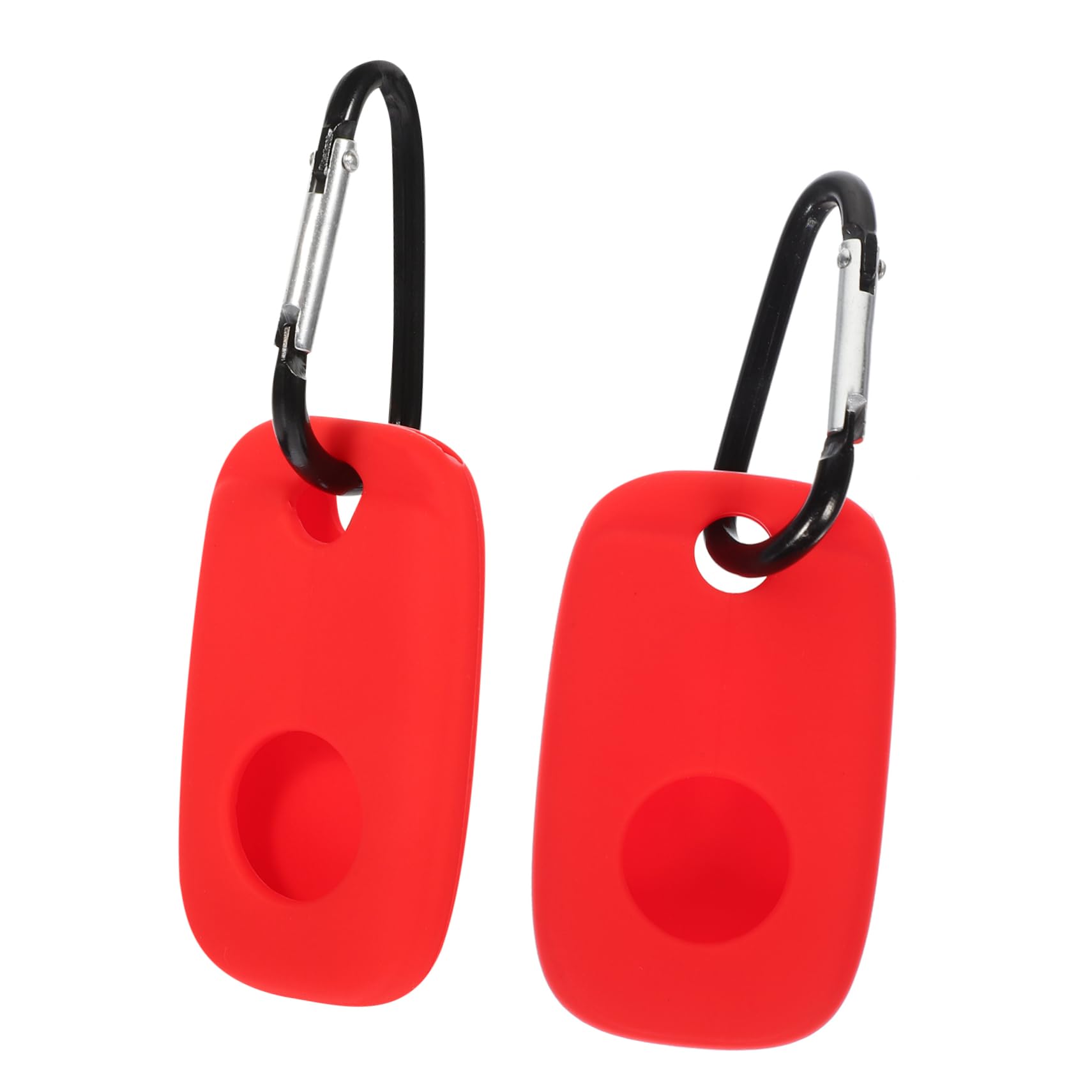 2Pcs Portable Tracer Protective Cases Shockproof Silicone Cover for Tile Pro Collision Scratch Resistant Lightweight Design with Keychain