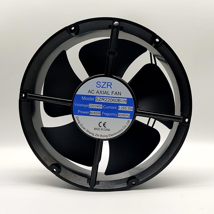 NZNYDNL SZR 220V 0.25/0.35A 60/65W SZR22060B2H Full Round Metal Axial Fan