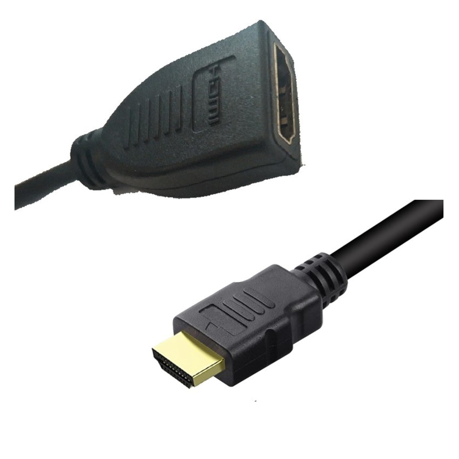 Câble D'extension HDMI 1.4 3D 1080P (30 Cm/50 Cm/1 M/2 M/3 M) Fonctionne For TV HD/LCD/ordinateur Portable/PS3/projecteur(2m)