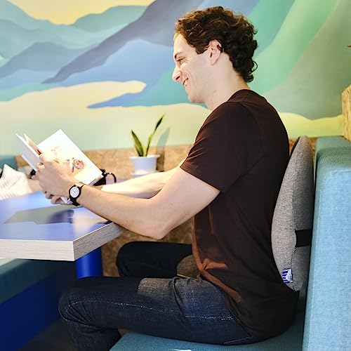 image for C CUSHION LAB Extra Dense Lumbar Pillow - Patented Ergonomic Multi-Reg