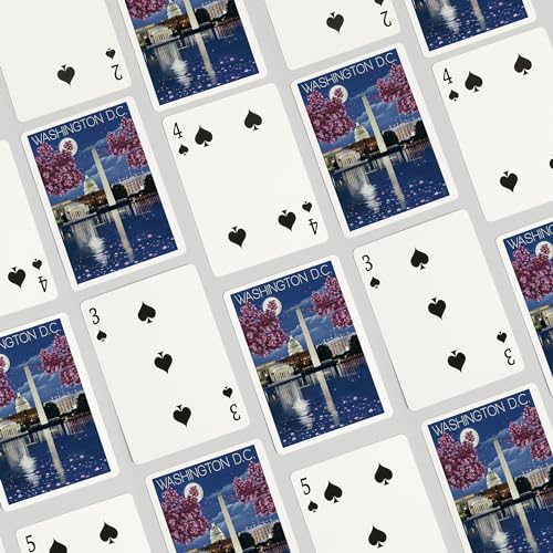 Lantern Press Naipes para Poker con Escena Nocturna DC miniatura 4