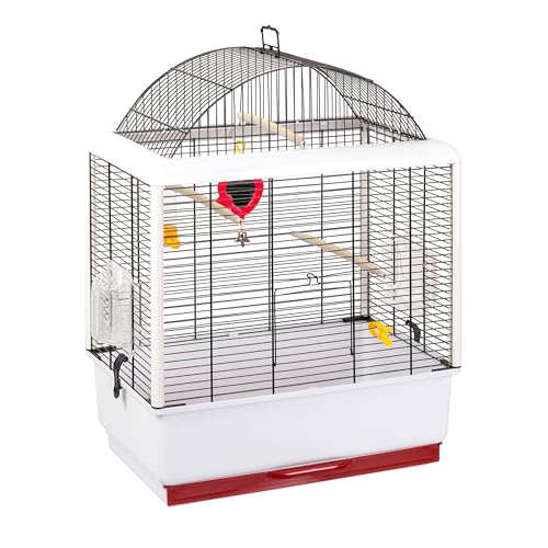 Image of Ferplast Palladio 3 Bird Cage, 49 x 30 x 64 cm, Black
