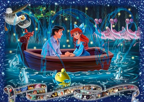 Puzzle 1000 pièces : Disney Collector' Edition : La petite Sirène Ravensburger France - vue 2