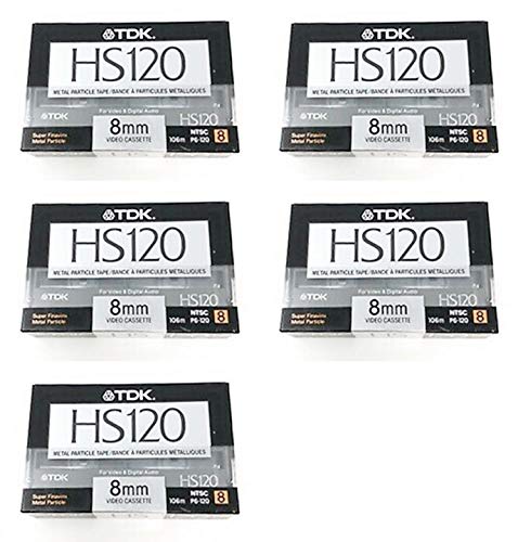 Amazon | TDK ビデオカセット 8mm スーパーフィナビンクス 金属粒子 P6
