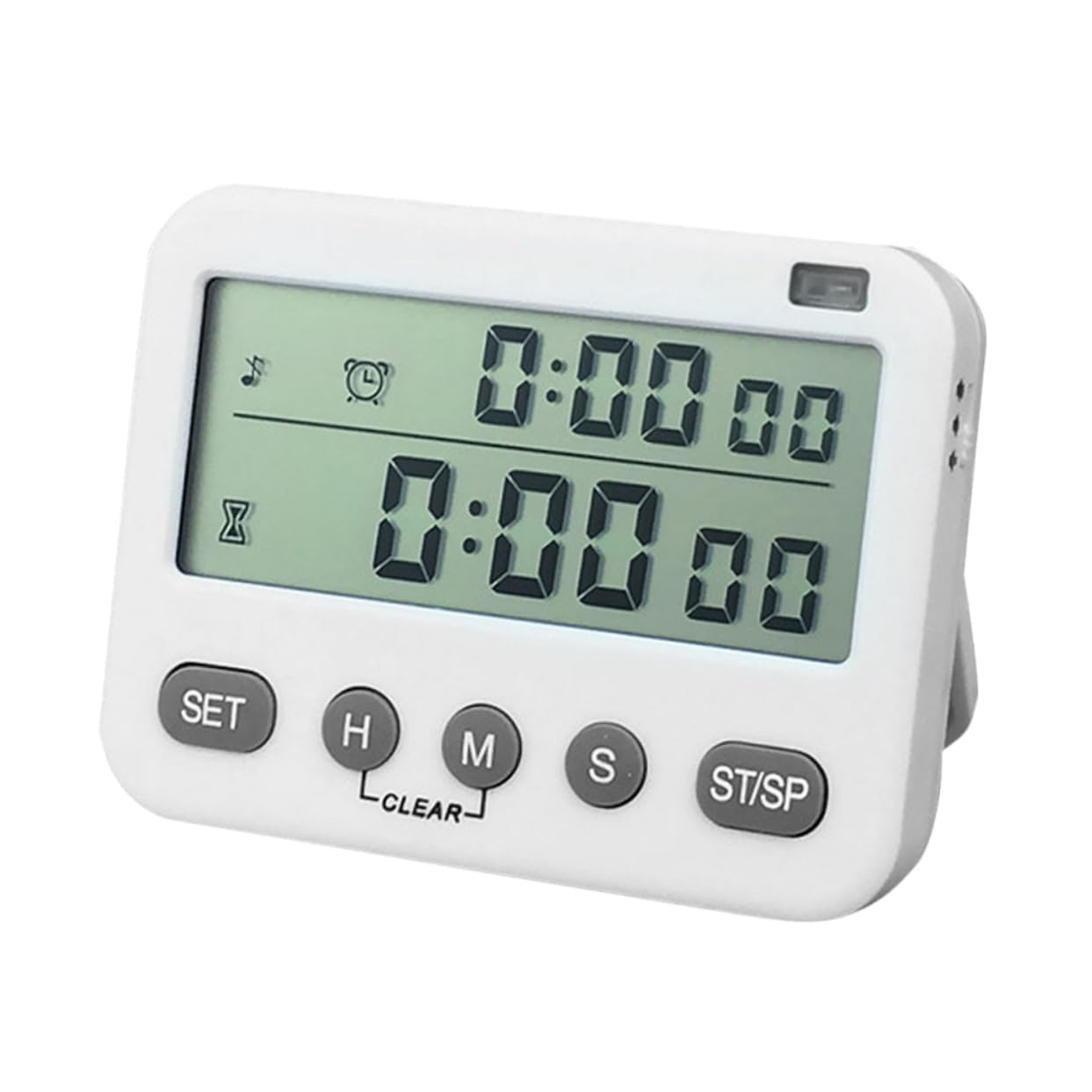 3 Pièces Minuterie De Cuisine Numérique Horloges Numériques Horloge Digitale Minuterie Silencieuse D'alarme De Cuisine e Silencieuse Minuteur De Table Blanche