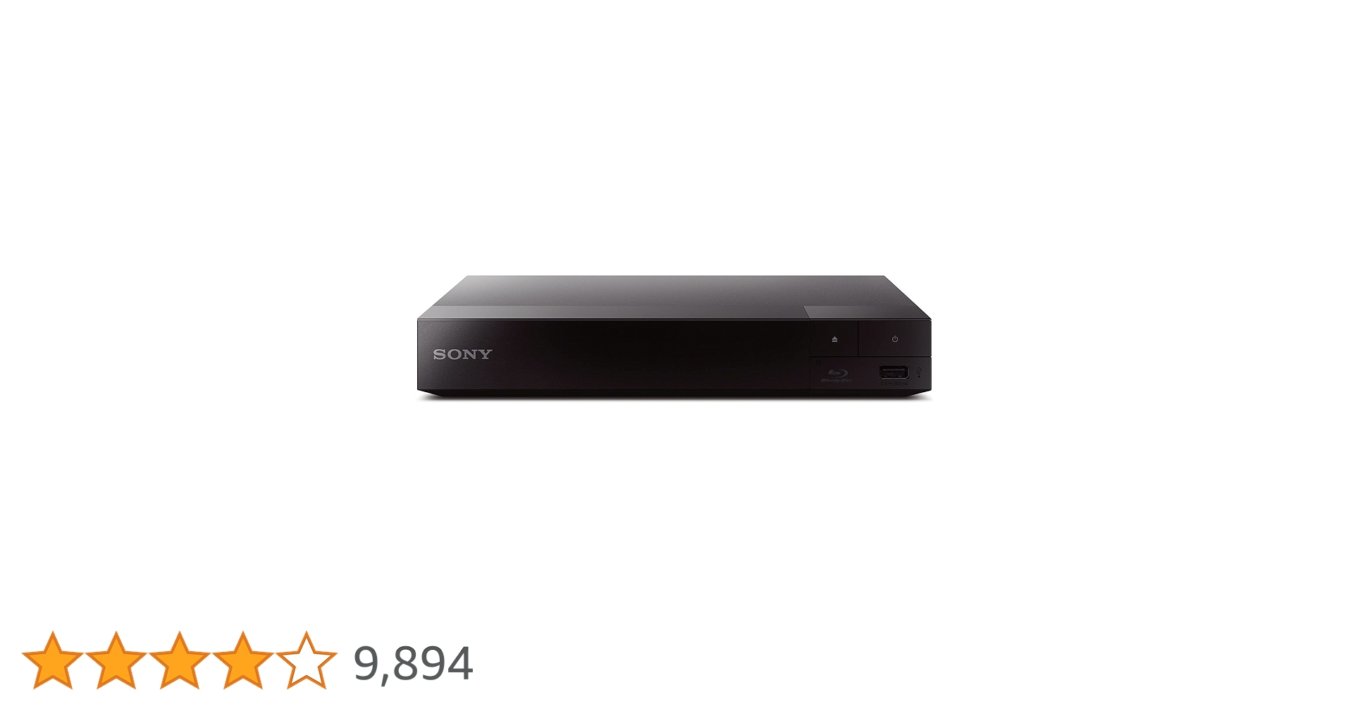 Sony BDPS3700 Streaming Blu-Ray Disc Player with Wi-Fi (2016 Model