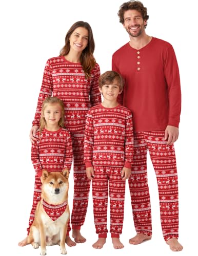 Ekouaer Family Christmas Pajamas Matching...