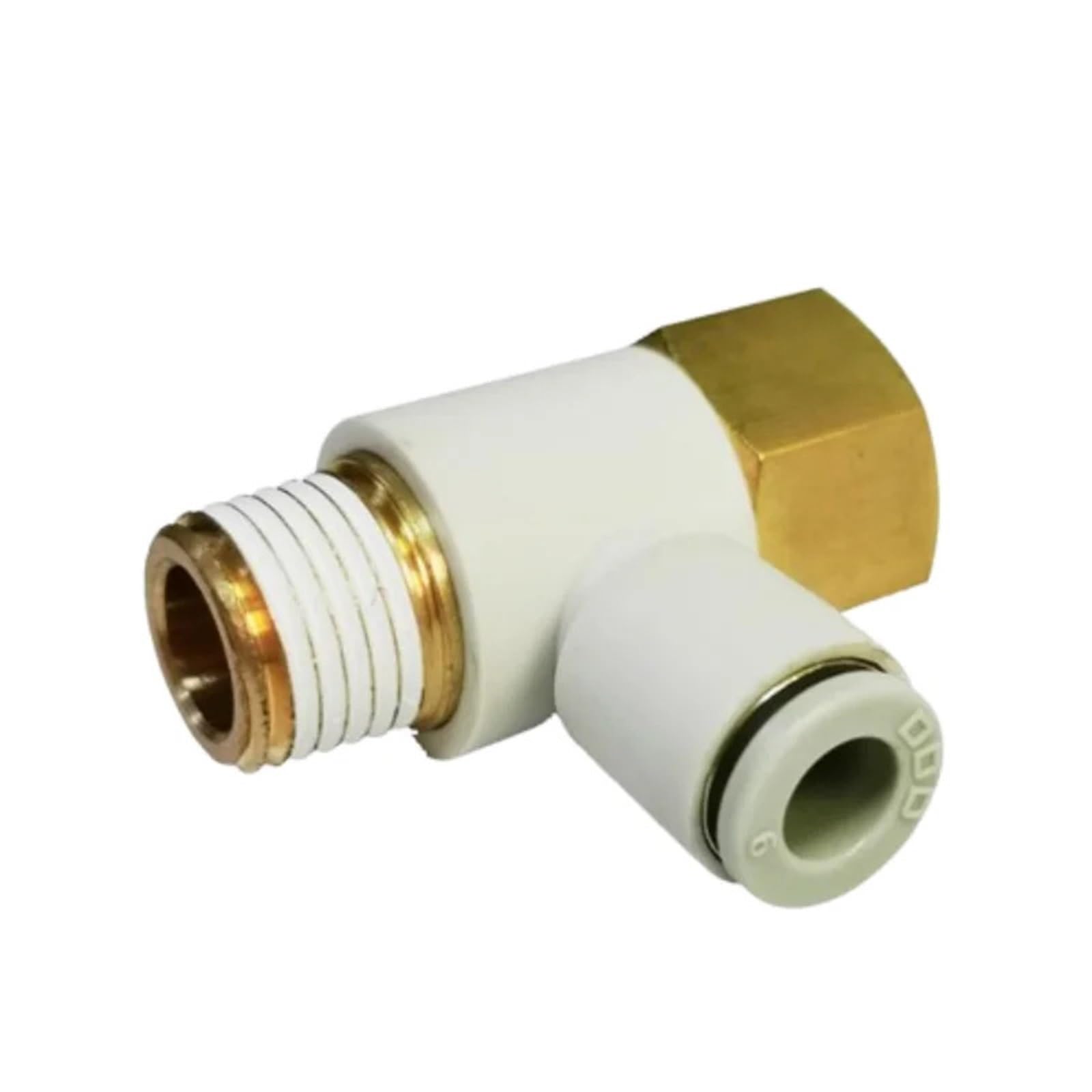 Conectores rápidos neumáticos con Rosca Interna y Externa KQ2VF-04-M5 KQ2VF-06-M5 KQ2VF-08-01S KQ2VF-10-02S(KQ2VF-08-03S,20PCS)