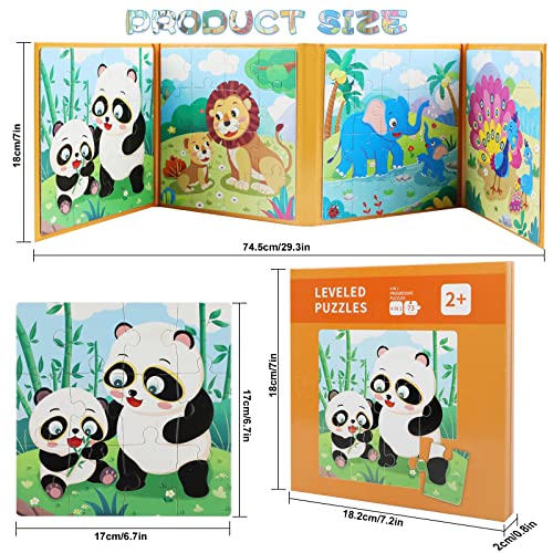 Magnetic Puzzles for toddlers 3 year olds - Image 2