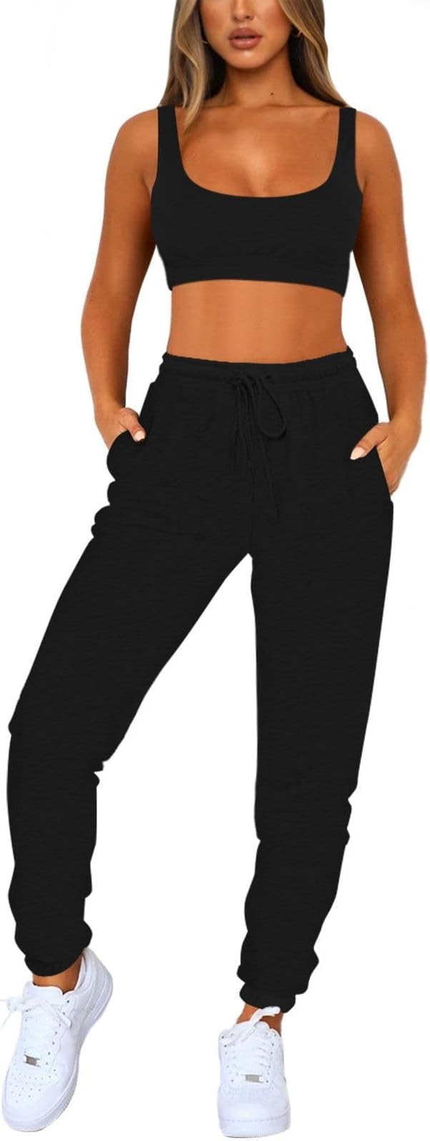 crop top joggers