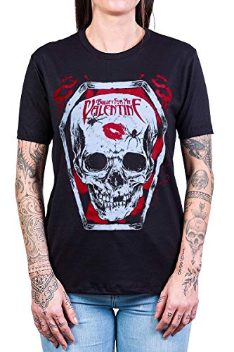 Camiseta Bullet For My Valentine Logo Caveira Com Estampa