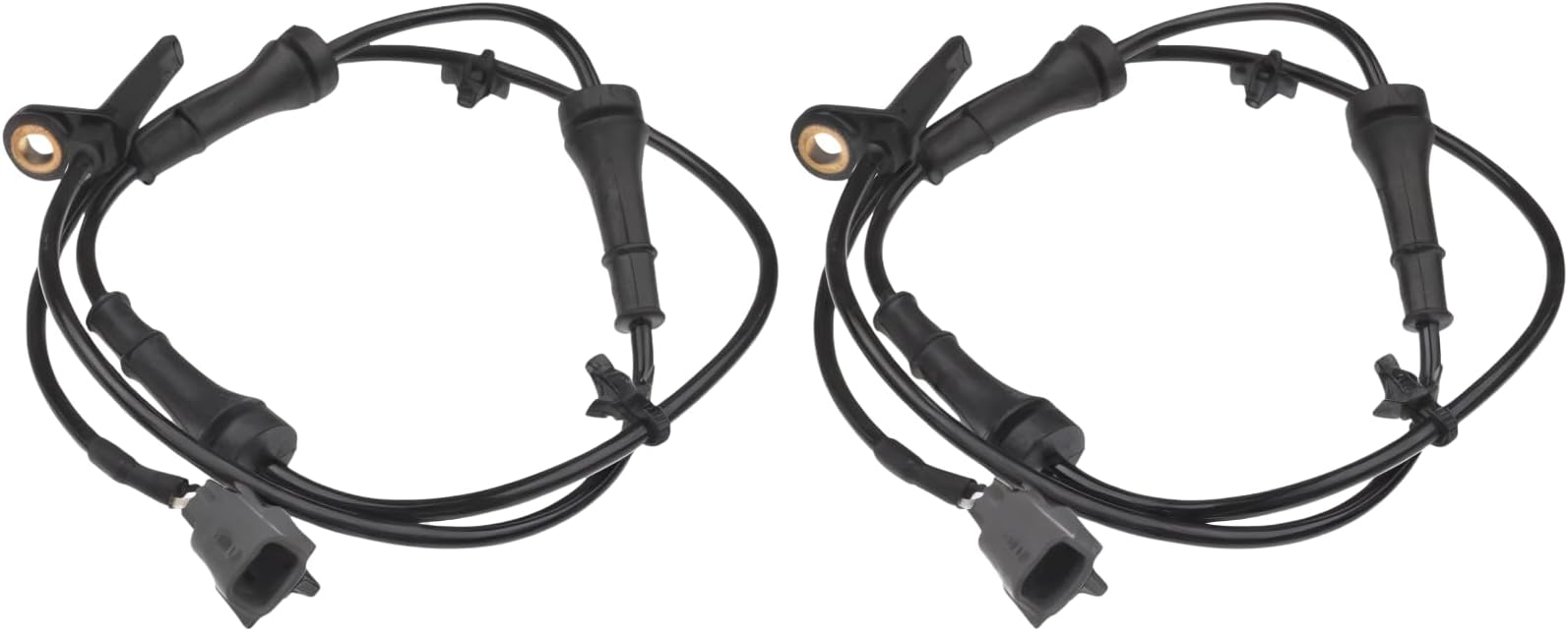 2Pack ABS Wheel Speed Sensor Replacement for Nissan Murano 2009-2012 Quest 2011-2012 47900-1AD0A 47900-1AD0B ALS2273 5S12285 5S12287