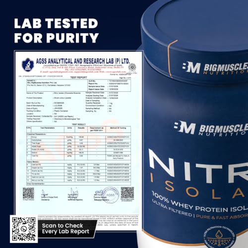 Bigmuscles Nutrition Store Bigmuscles Nutrition Nitra Isolate 1kg - Image 6