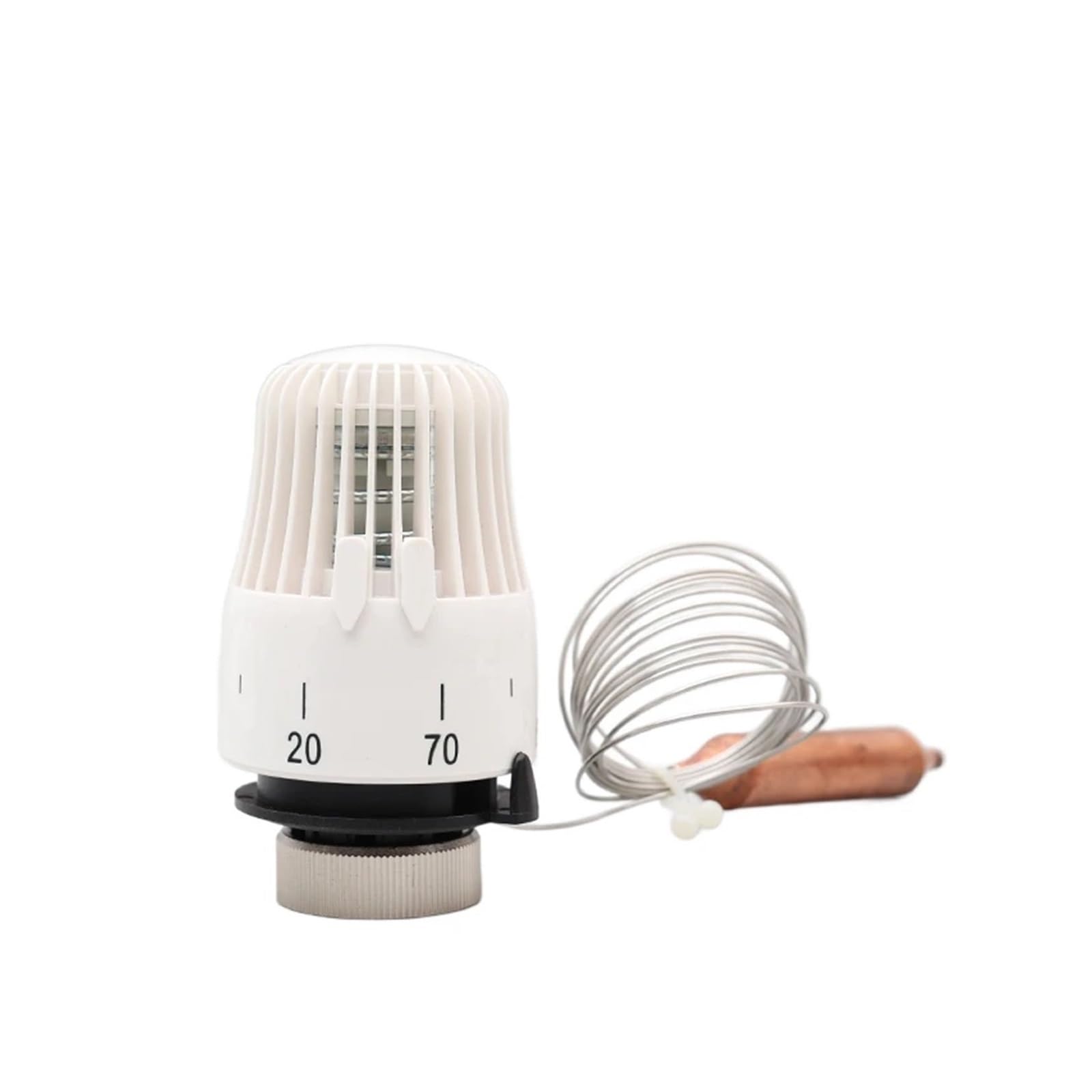 HWEIH Three Way Mixing Valve with Thermostatic Capillary Remote Sensor Setting Range 30-70 °C(Actuator)