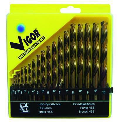 Vigor 41265 – 30 – Series 19 Tips HSS Cobalt 6%, 1.10 mm
