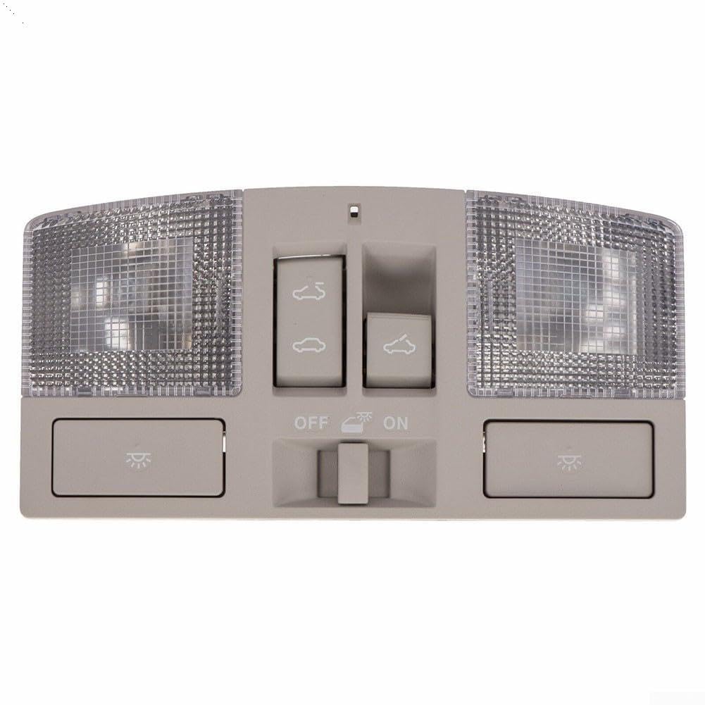 Console Lamp Light with Sunroof Switch for 3 2010-2013 Models BBM6-69-970 Direct Replacement Interior Roof Light