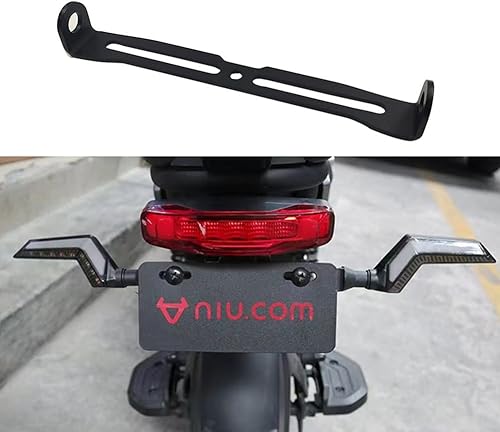 Miniatura 3 de Soporte de placa de matrícula de 6.5 pulgadas, indicador de lámpara trasera, soporte de montaje para luz de señal de giro trasera, kit de soporte