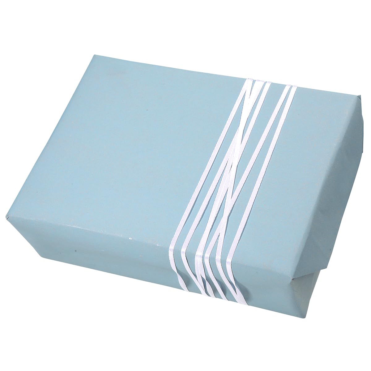 Doppelseitiges Geschenkpapier Kraftpapier eine Seite Blau, eine Braun 70 cm x 50 m Geschenk-Verpackung