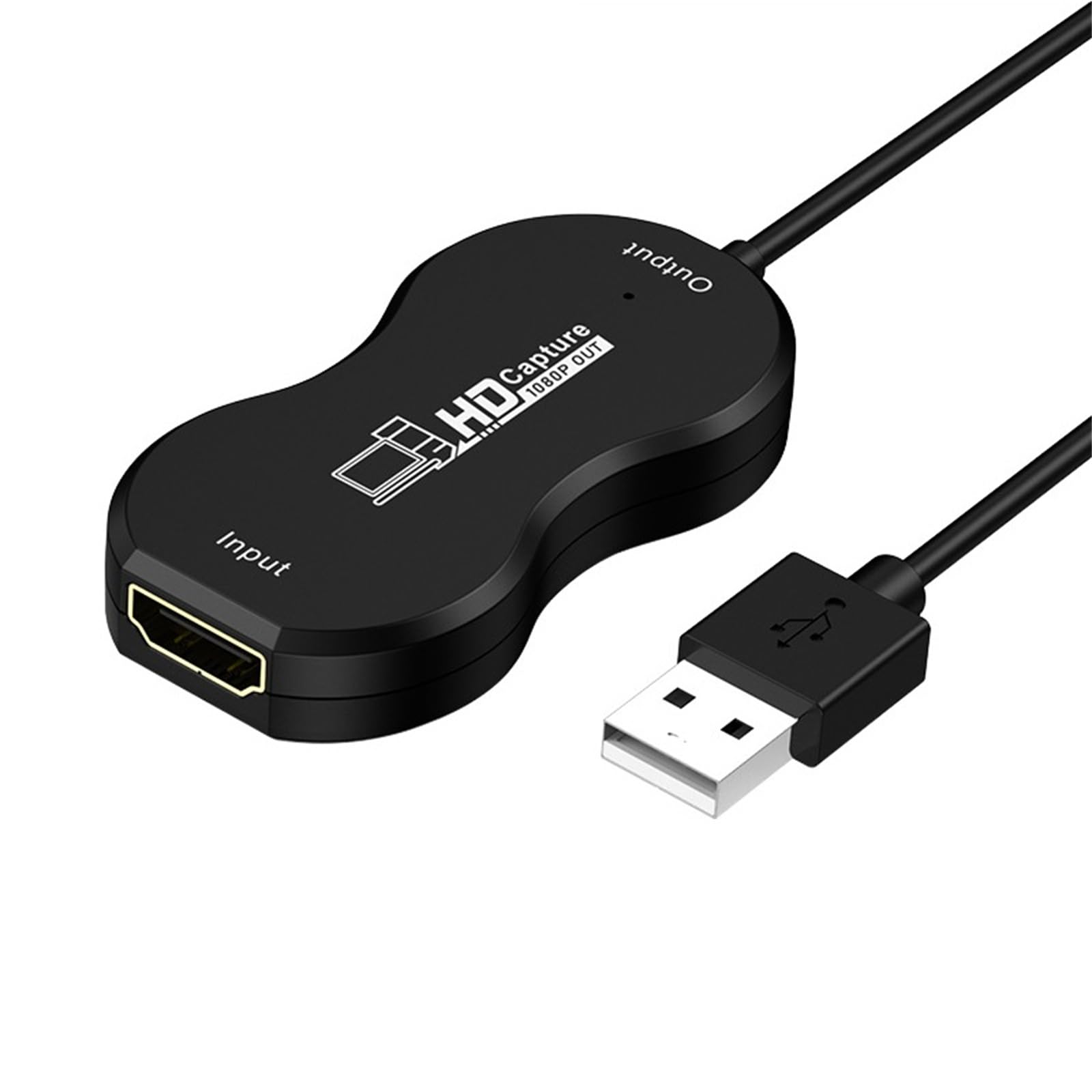NATEFEMIN USB Video Capture, 1080P HDMI Video Capture Card, for Streaming Gaming Recording, Support 1080P