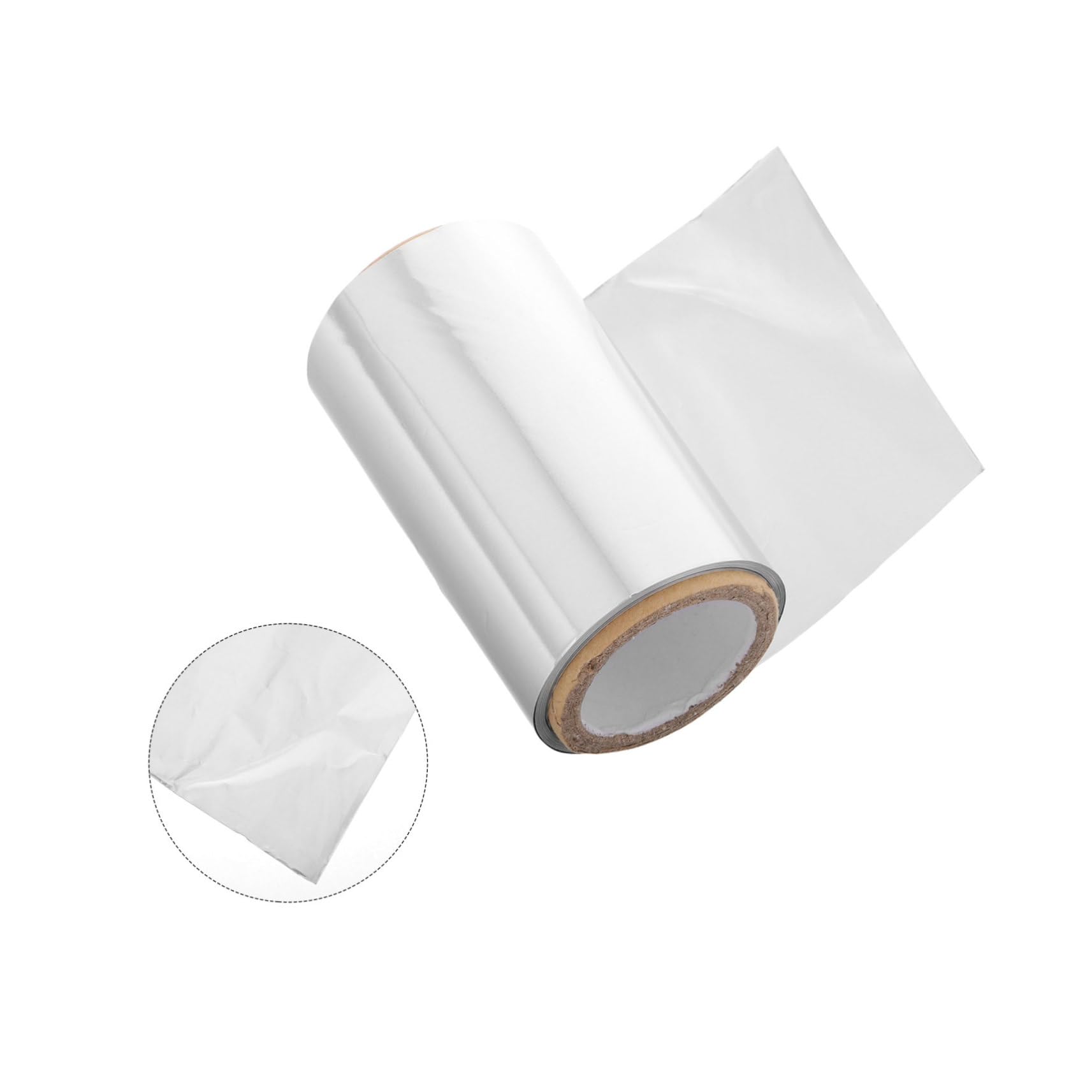 8 Rouleaux Papier Aluminium Coiffure pour Salon Aluminium pour Mèches Permanente et Coloration Protection Thermique et Découpe Facile pour Cheveux