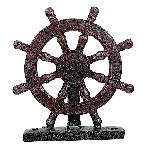 Steering wheel craft ZUNOXAZ barre de navire déco maison