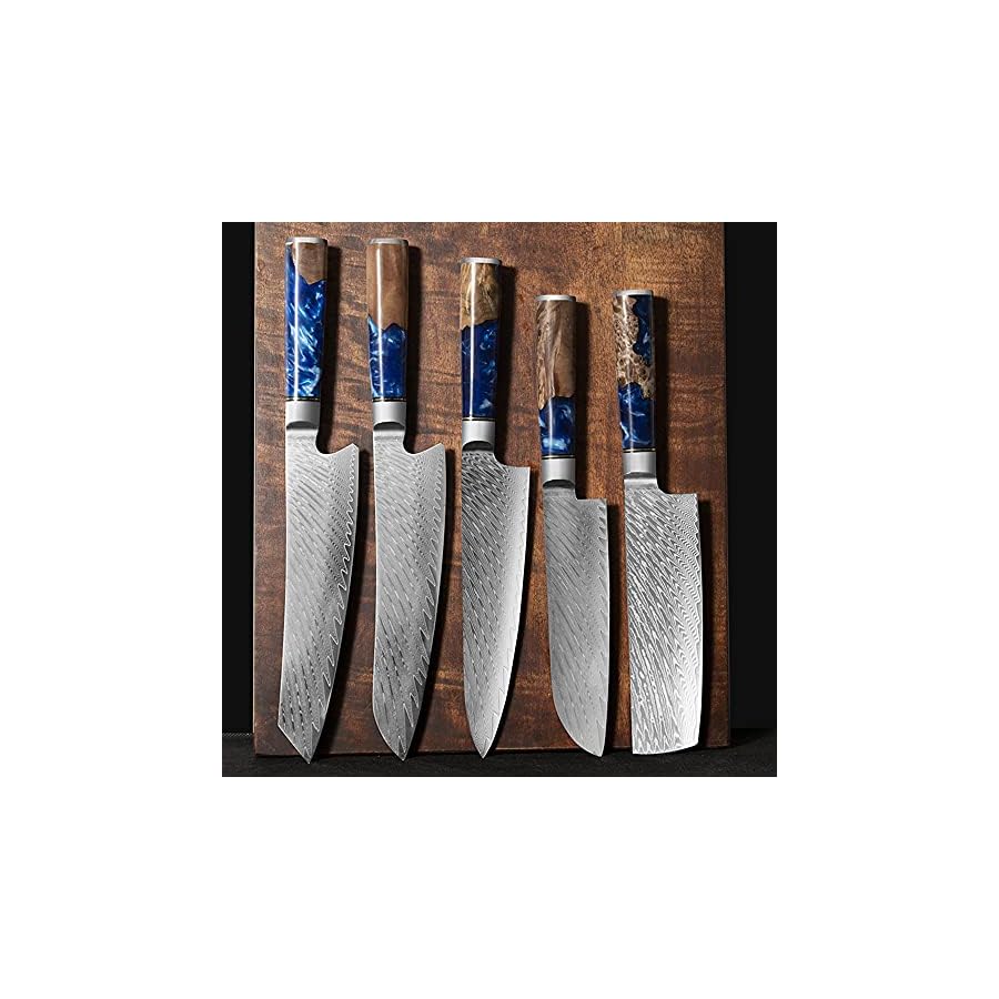 Real-Damascus-Steel-Santouku-Knife-VG-10-Core-Japanese-Steel-Kitchen-Knives-for-Meat-Vegetable-Cooking-Cutlery-with-Sheath Real Damascus Steel Santouku Knife VG-10 Core Japanese Steel Kitchen Knives for Meat & Vegetable, Cooking Cutlery with Sheath