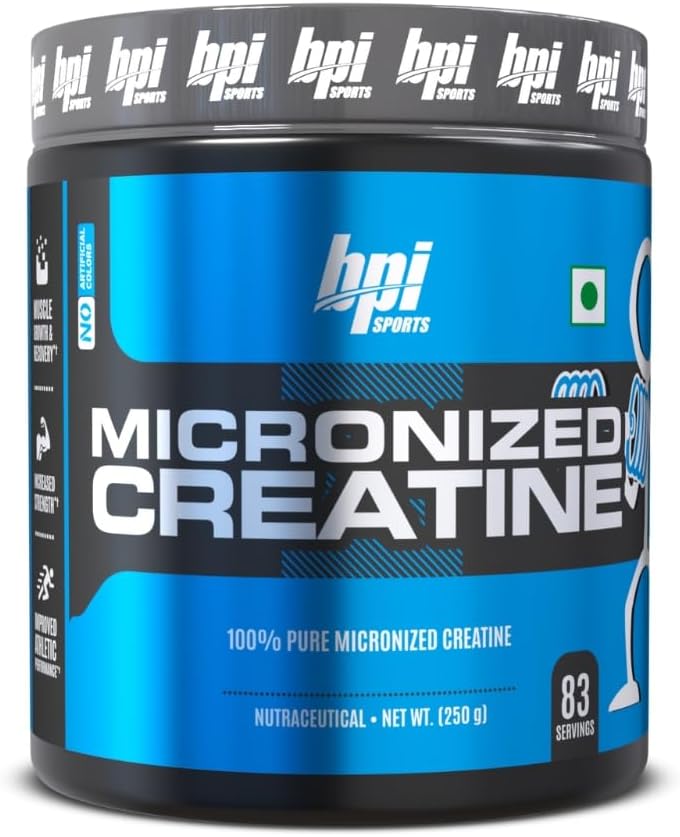 Micronized Creatine-250 Gm-83 Servings-Unflavoured - Powder