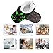 Glaphy Video Game Black Slippers for Girls Boys, Memory Foam Anti-slip House Indoor Slipper for Home Bedroom Travel