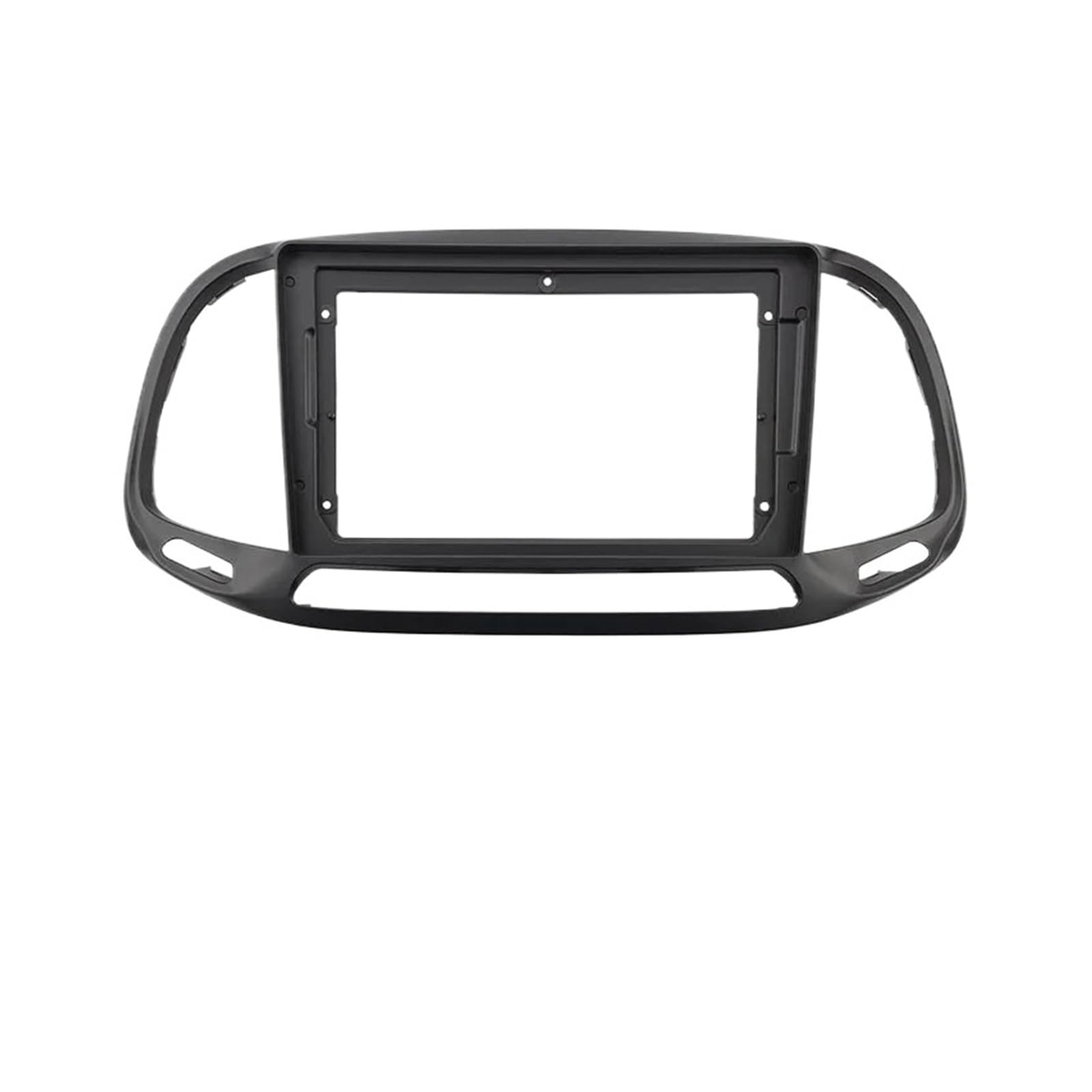 Fascia Marco 2 DIN 9 Pulgadas para FIAT para Doblo 2016 + Marco Panel Estéreo Salpicadero Reproductor Multimedia Android con GPS DVD MP5 ABS PC Kit Juego Panel Radio