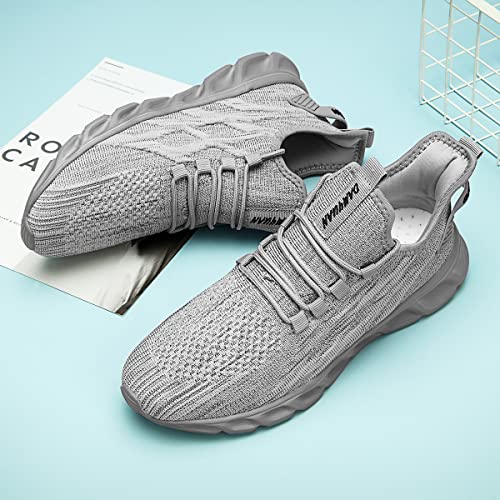 Image of Mens Walking Shoes Tennis Sneakers Running Workout Jogging Rubber Athletic Sole Ultra Light Breathable Comfortable Non Slip Fashion