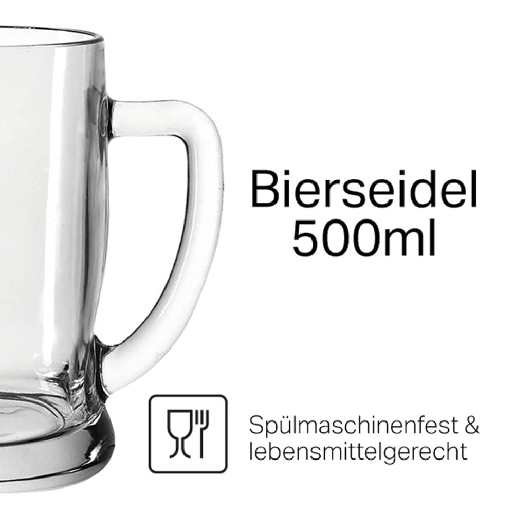 Leonardo Bierseidel Bester Trainer - Bierkrug 0,5l mit Laser-Gravur - Geschenk zum Saisonabschluss, Meisterschaft - Bester Trainer der Welt