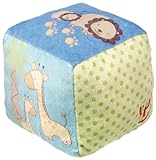 aufwändige Stickereien Happy People 40834 - Fisher Price Baby Spielblock 10x10 cm