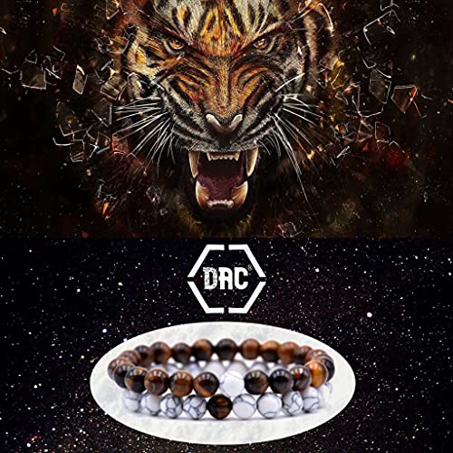DAC Bracciale Uomo 2 pezzi con Pietre Naturali