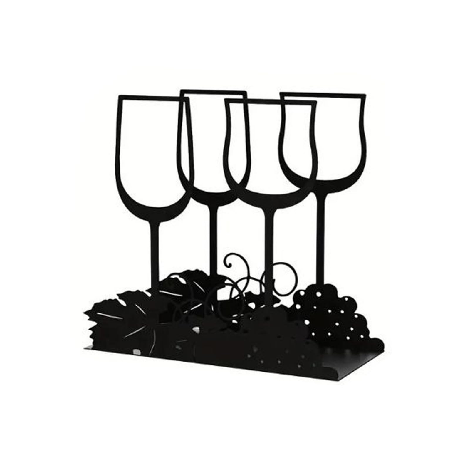 Tsophreniq Napkin Holder for Kitchen Dining Storage Sturdy Iron Materials Decorative Yet Functional Countertop Accessory Unique Napkin Storage Solution