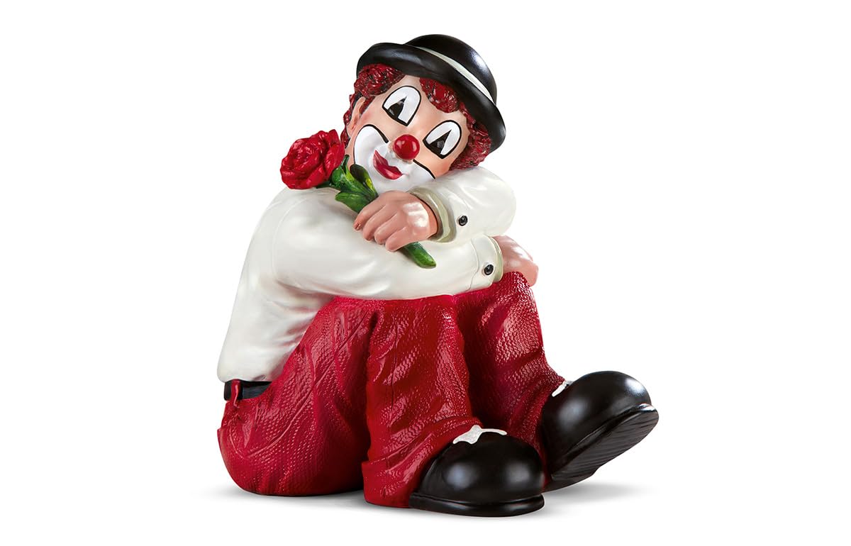 Gilde Clown Original Stehend mit grossem Herz Original mit (Neu (gemäss