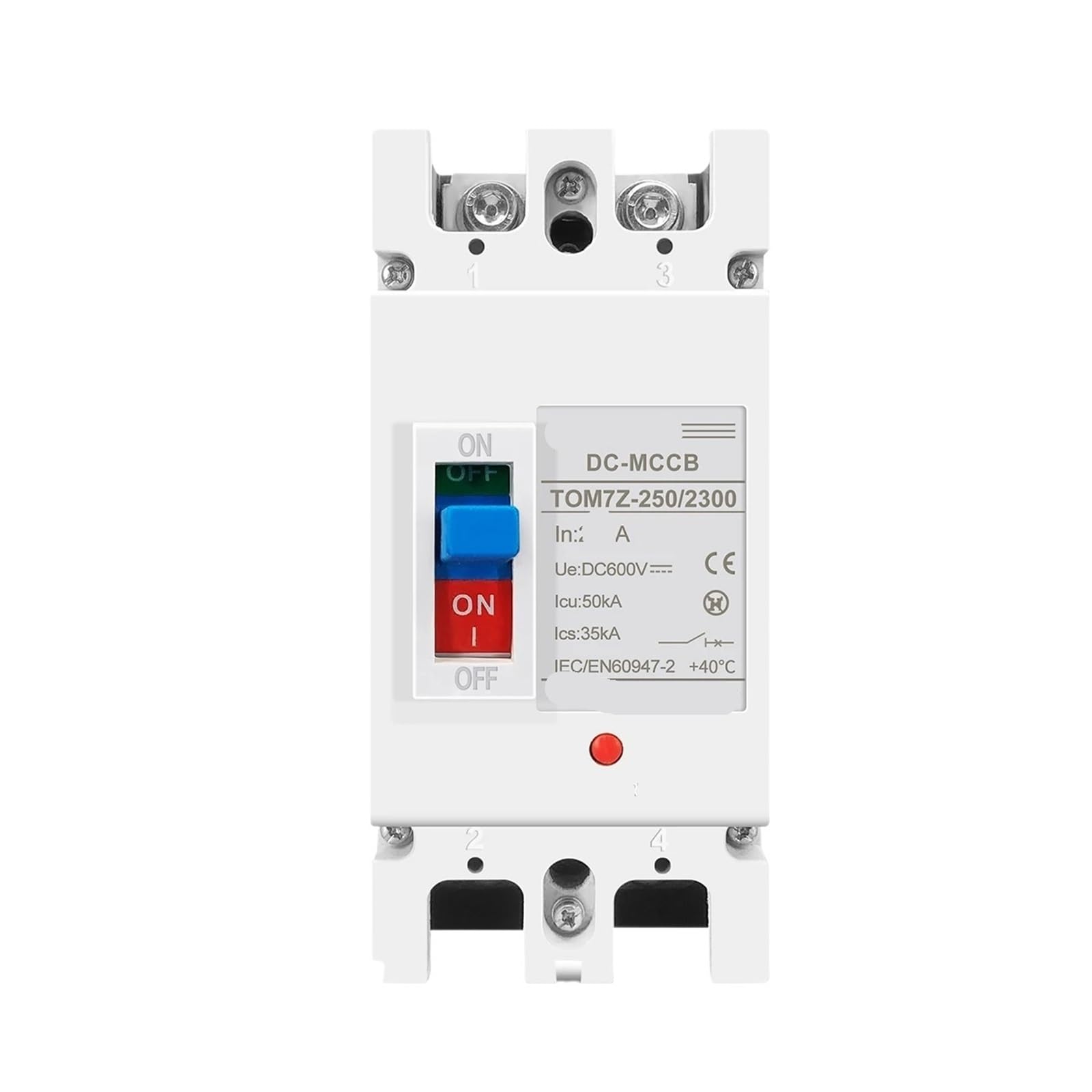 Wyłącznik kompaktowy 1P DC 600 V 160A-250A(100A)