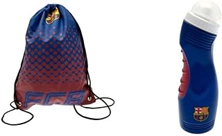GiftLocalUK F.C. Barcelona - Set combinato per bibite e borsa da palestra