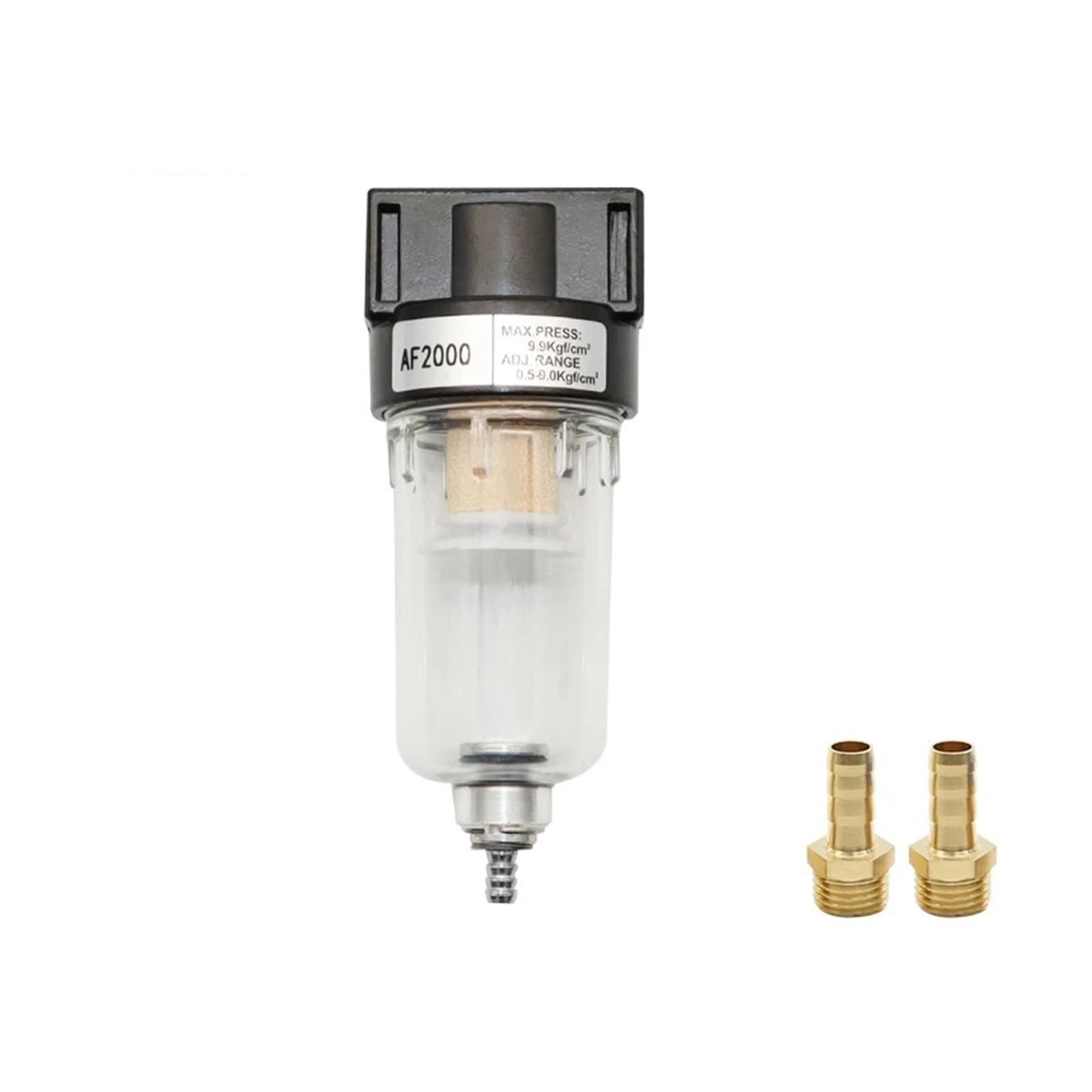 AYNRJKKX AF2000 Pneumatic Parts air Filter Accessories Source Processing Unit for Compressor Oil-Water Separation(BT 12mm Fitting)