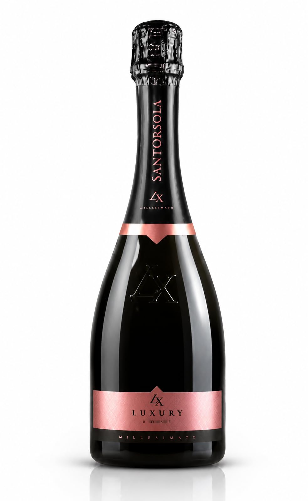 Sant'Orsola Prosecco D.O.C. Rosè LX Brut Millesime Sec Vin Petillant Italien Set de 6 Bouteilles x 75 cl, 750 milliliters
