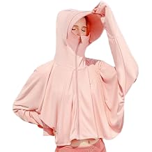 Women's Sun Protective Jacket Full Zip UPF 50+ UV Sun Protection Clothing Lightweight Long Sleeve Hoodie Sun Shirt