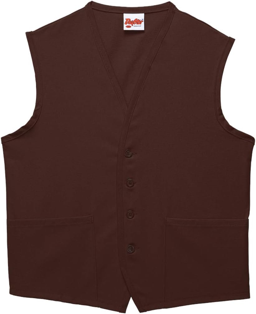 DayStar Apparel 742 Two Pocket Button Unisex Vest