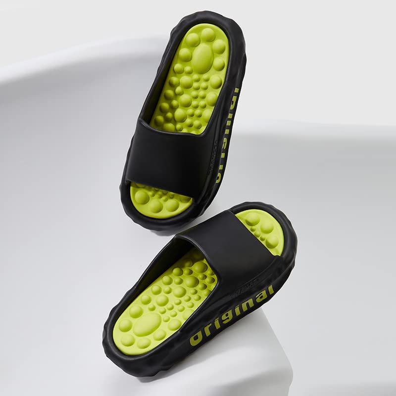 Colorful Acupressure Acupuncture Foot Massage Slippers Soft Thick Sole Indoor Outdoor Platform Sandals House Beach Essentials Flip Flop For Men and Women2